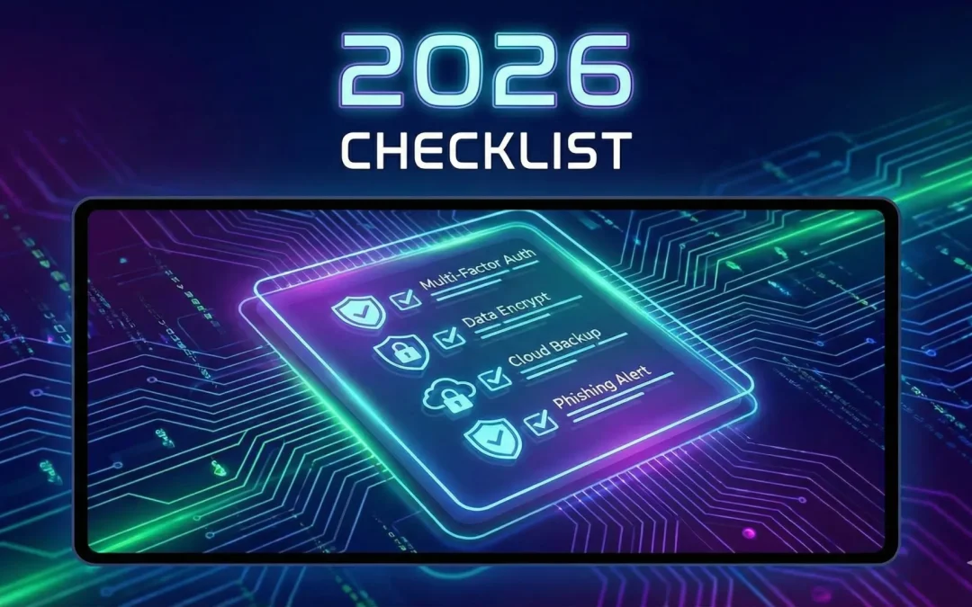 Checklist de ciberseguridad 2026: Guía ejecutiva para empresas