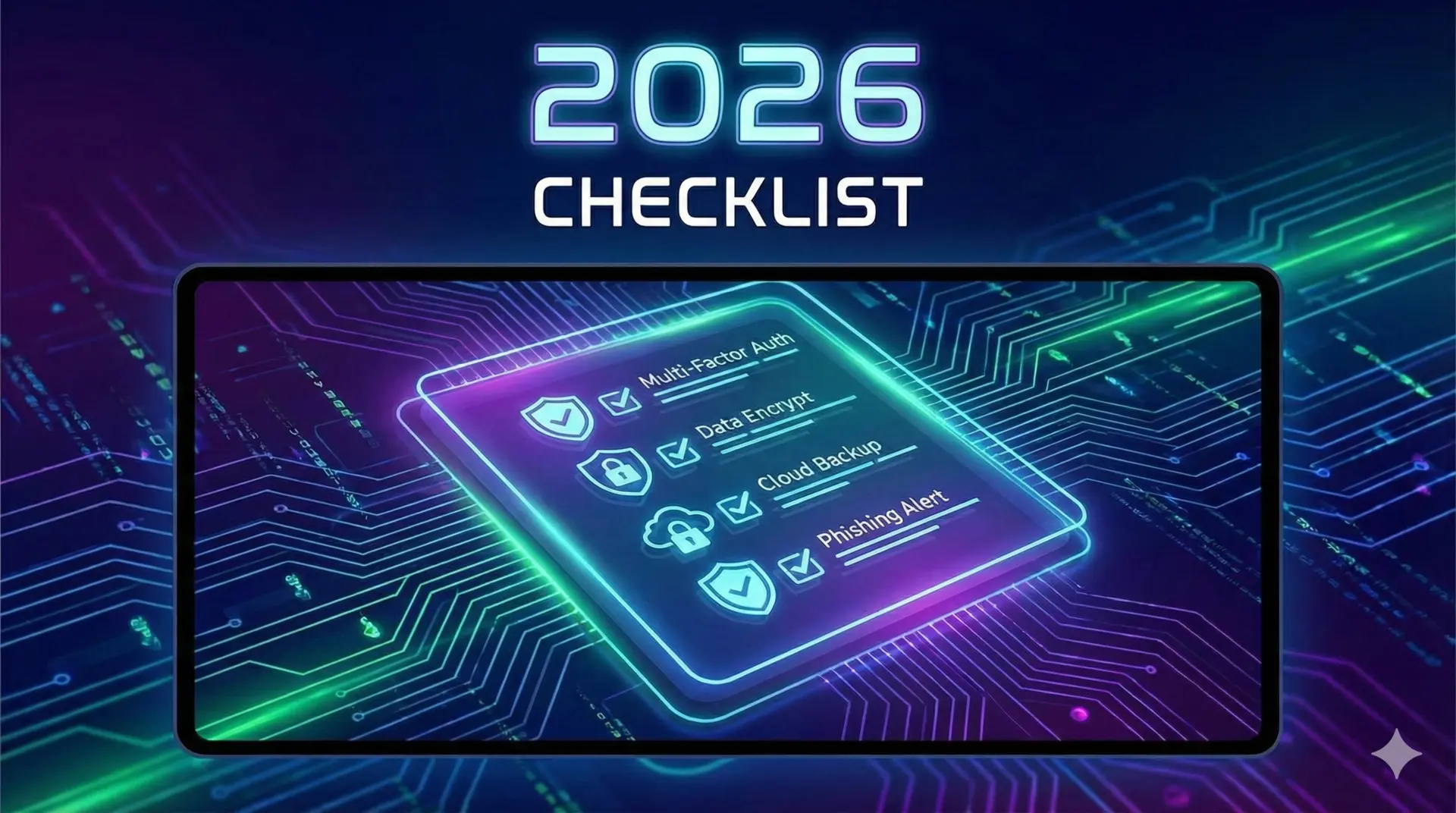 Cybersecurity Checklist 2026: Executive Guide for Businesses - Mobiledatas