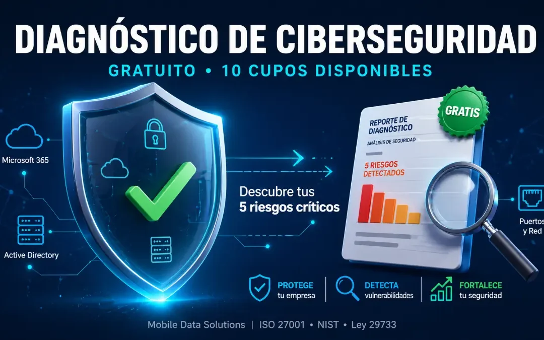 Diagnóstico de ciberseguridad gratuito