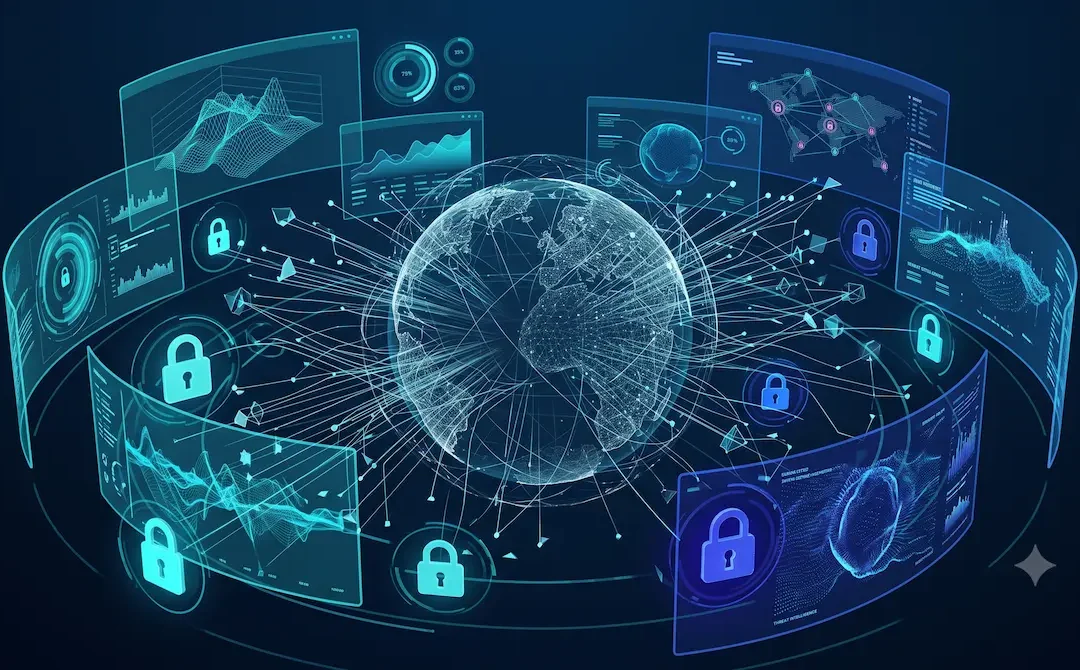 Analistas monitoreando redes mediante ciberseguridad como servicio SECaaS